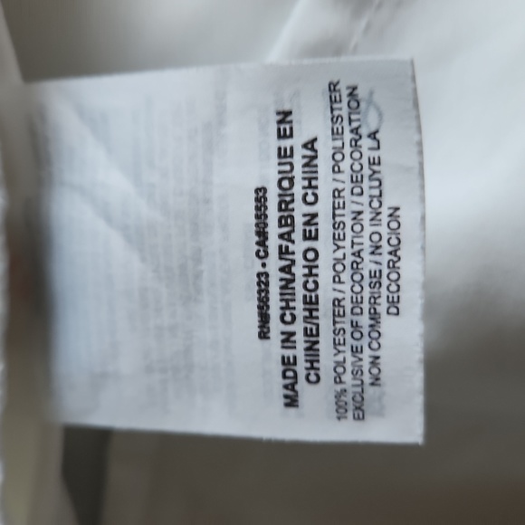 Nike Golf Dri-fit white crop pants, size 16 - Picture 8 of 9